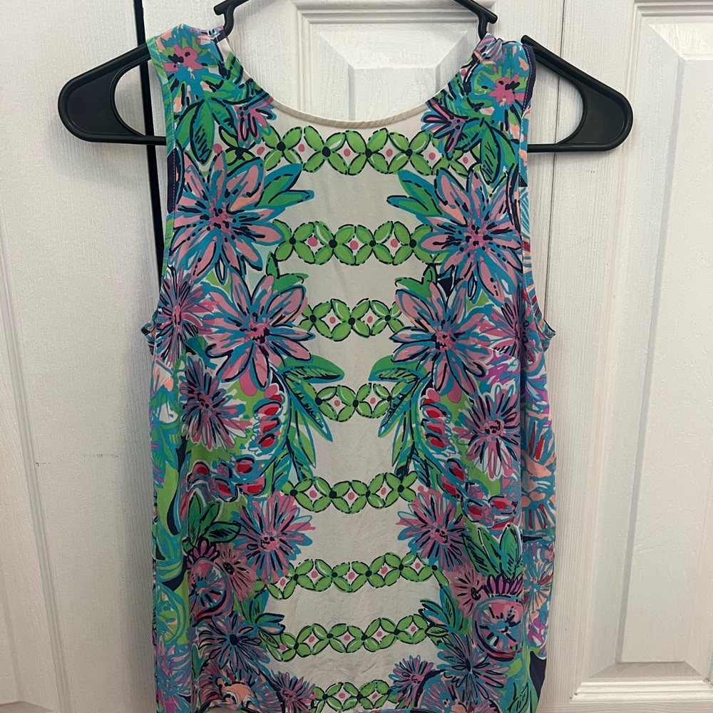 Lilly Pulitzer Colorful Floral Blouse